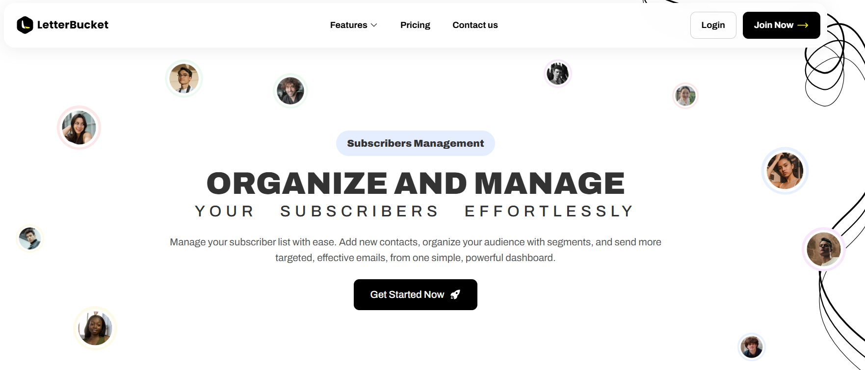 LetterBucket Subscribers