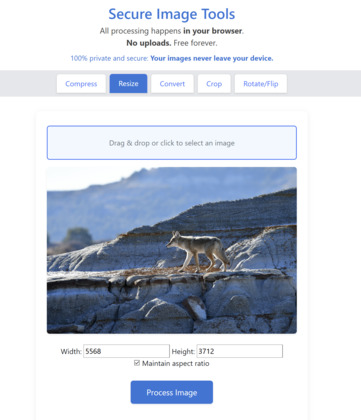 Secure Image Tools image