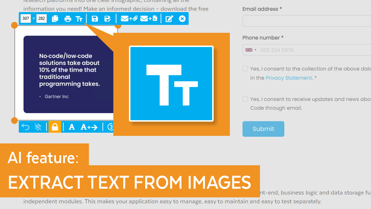 Fenêtre Capture Tool Extract text from images with OCR