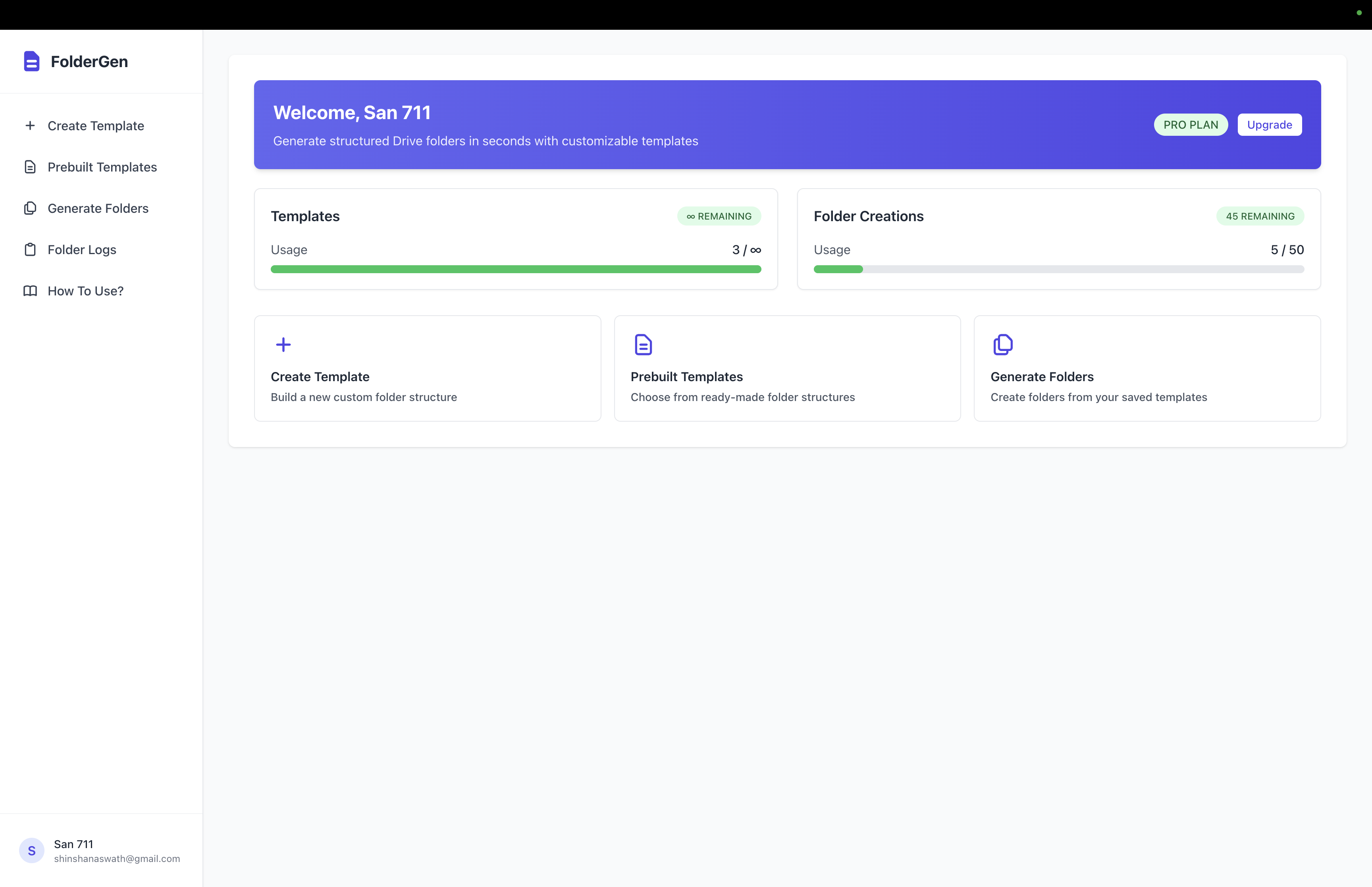 DriveAutomation.co Dashboard