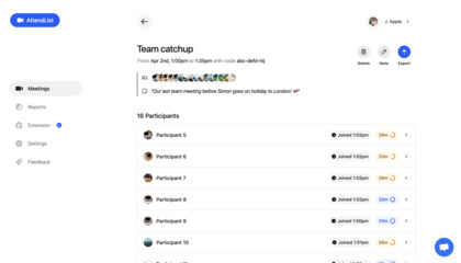 AttendList image