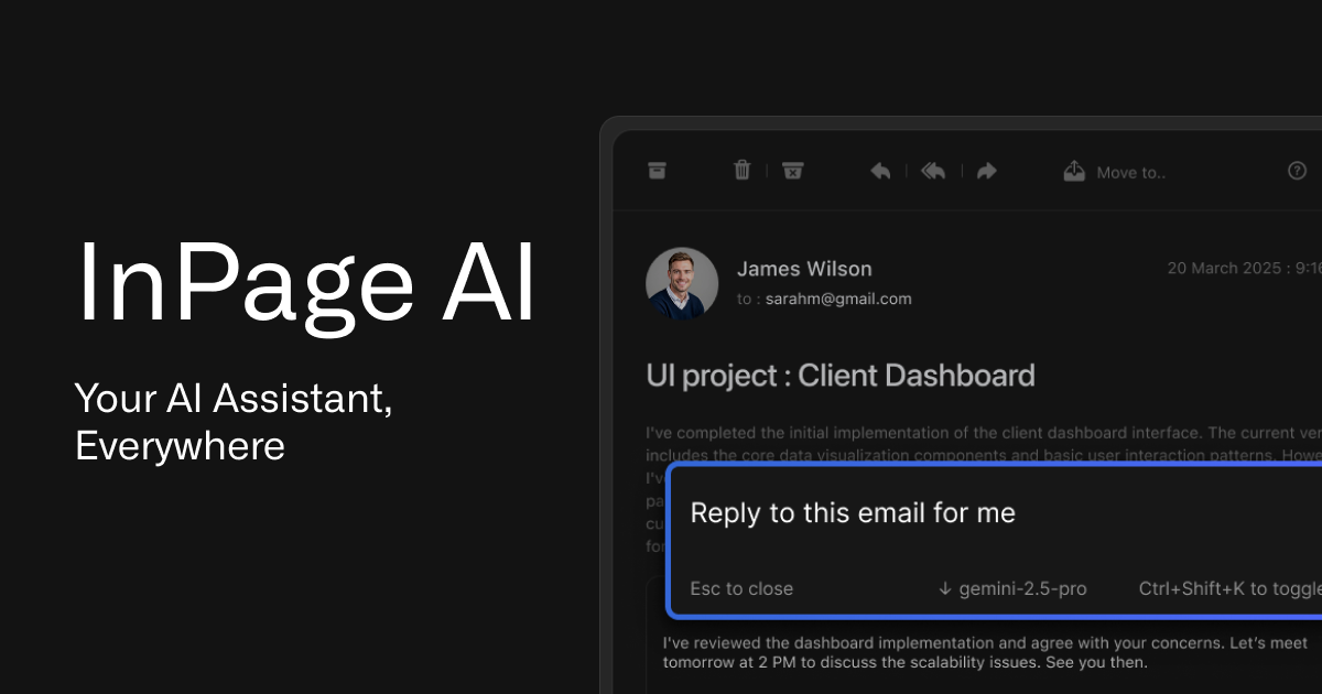 InPage AI Hero