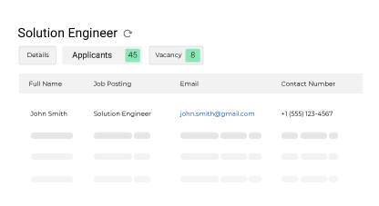 CloudApper AI Recruiter Seamless candidate data collection