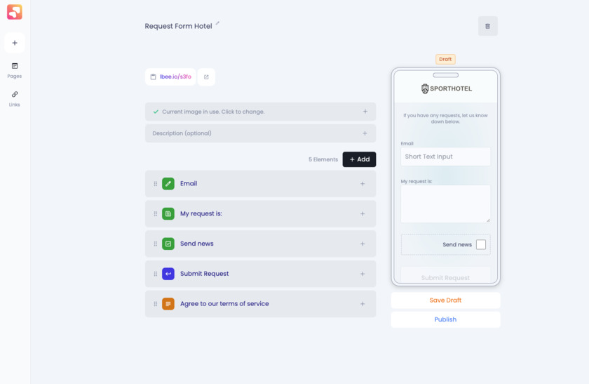 lightbee.io Landing Page