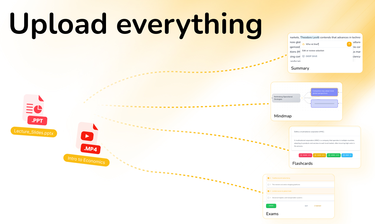 StudyPDF Upload Everything