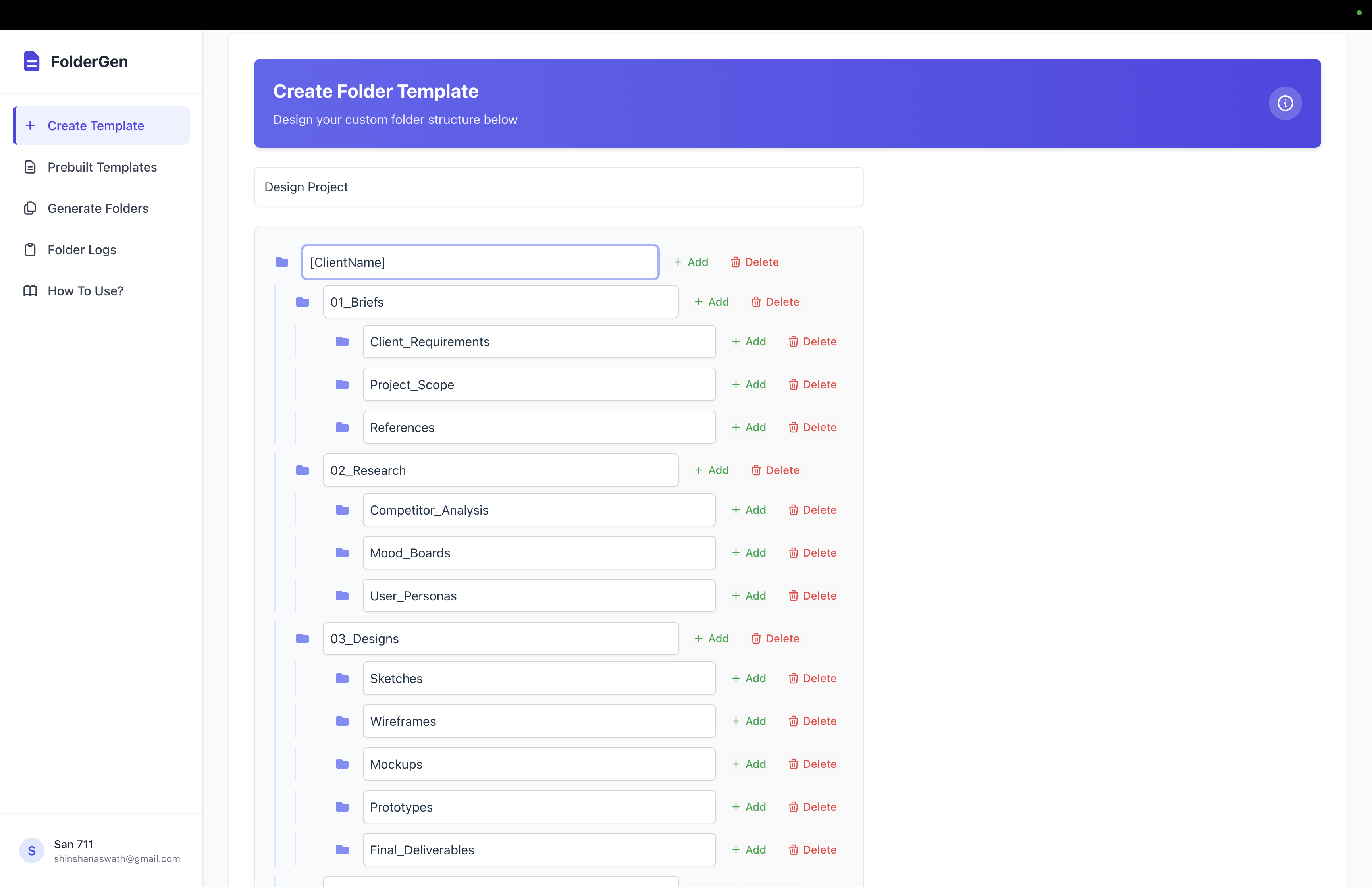DriveAutomation.co Create Template