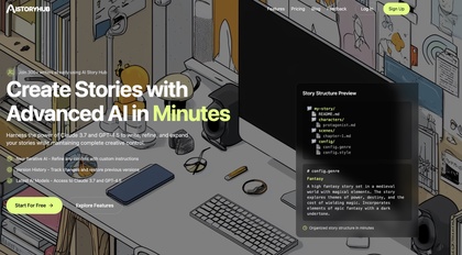 AI Story Hub image