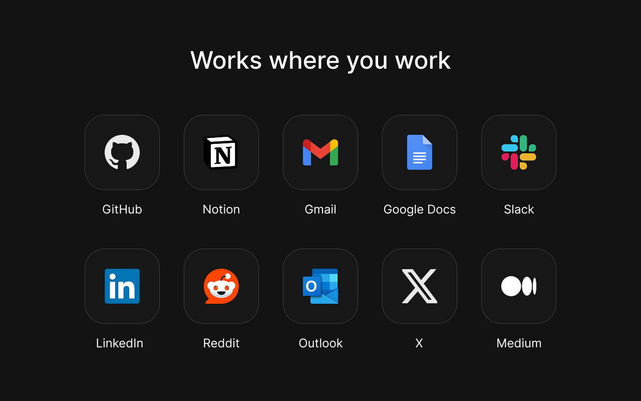 InPage AI Works where you work
