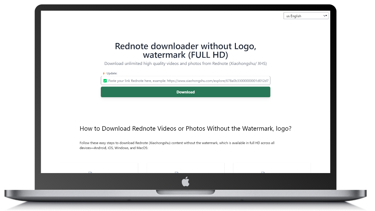 Rednote downloader 