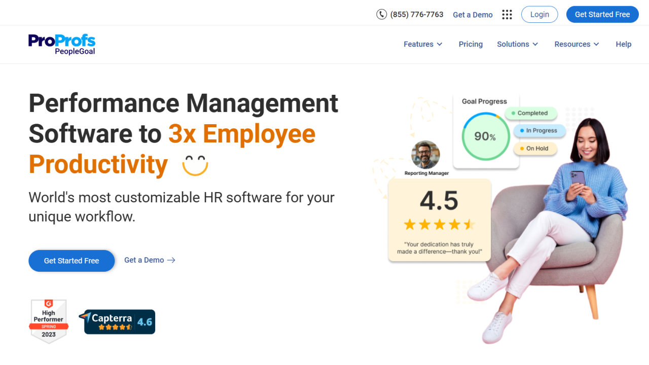 PeopleGoal Performance Management Software
