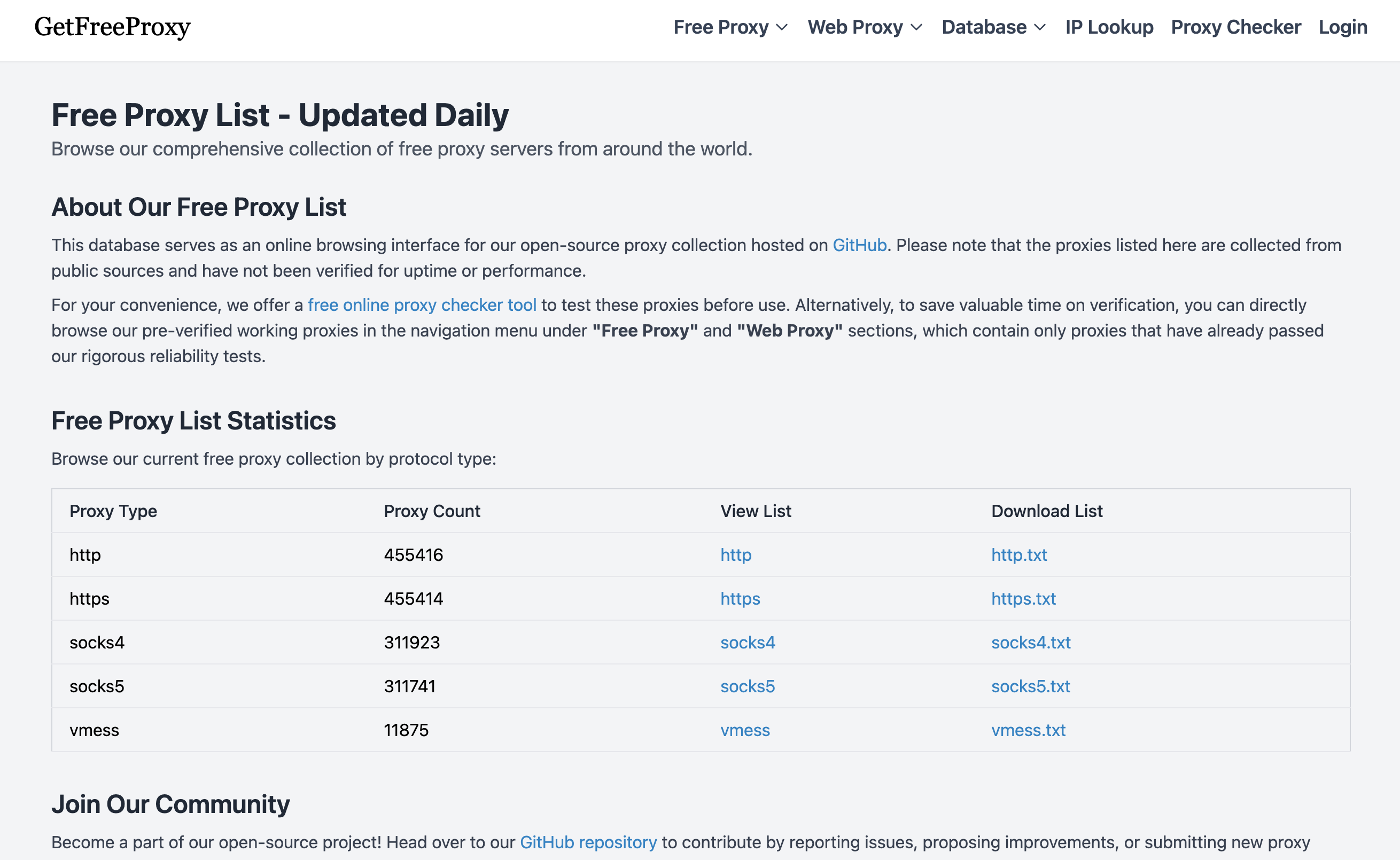 GetFreeProxy 