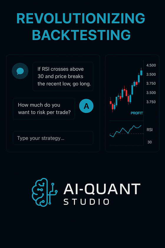 AIQuantStudio Landing Page