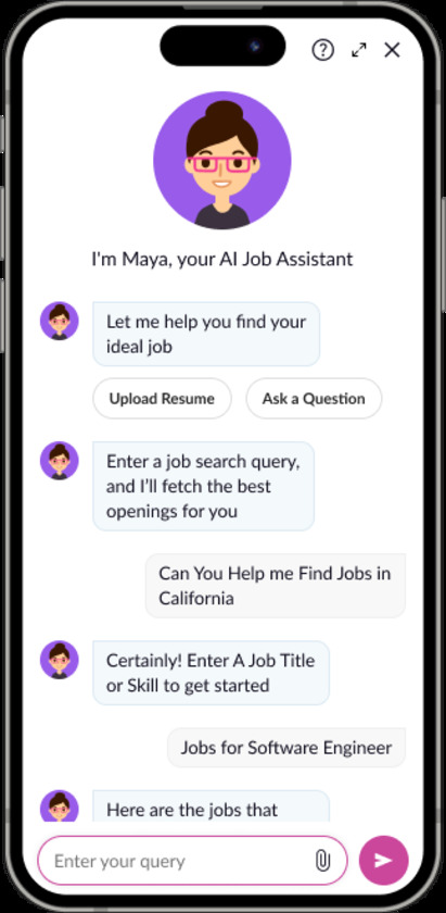 Talismatic TalentBot Landing Page