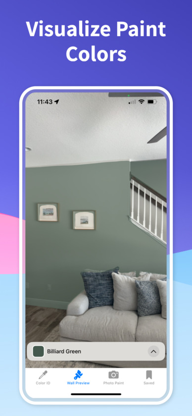 Paint Match App Landing Page