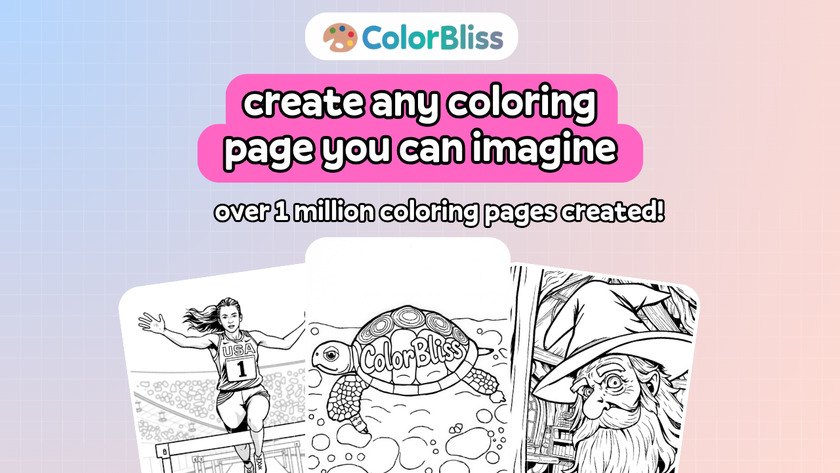 ColorBliss.art Landing Page