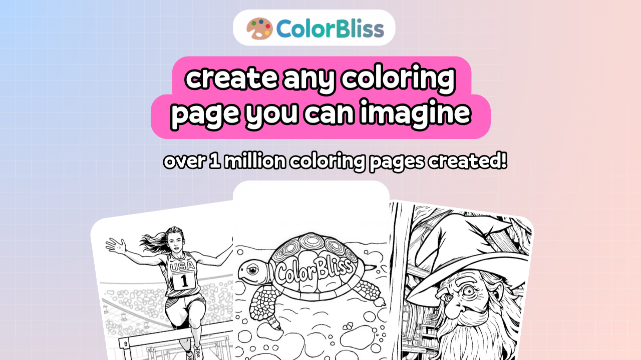 ColorBliss.art Over 1 million coloring pages created!