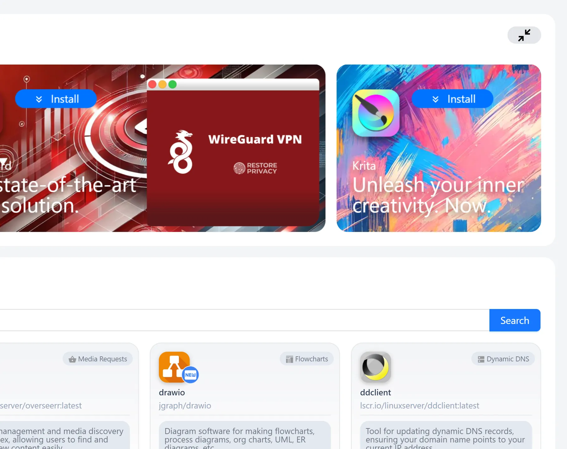 HomeDock OS HomeDock OS App Store