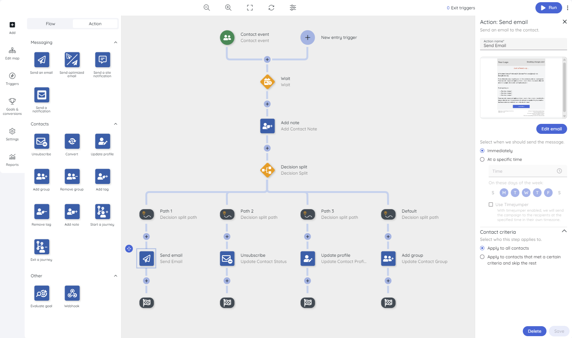 Tarvent Journey Editor