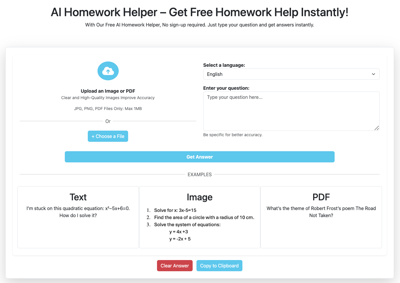 AIHomeworkHelper.org AI Homework Helper