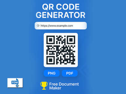 QR Code Generator by FDM AI image