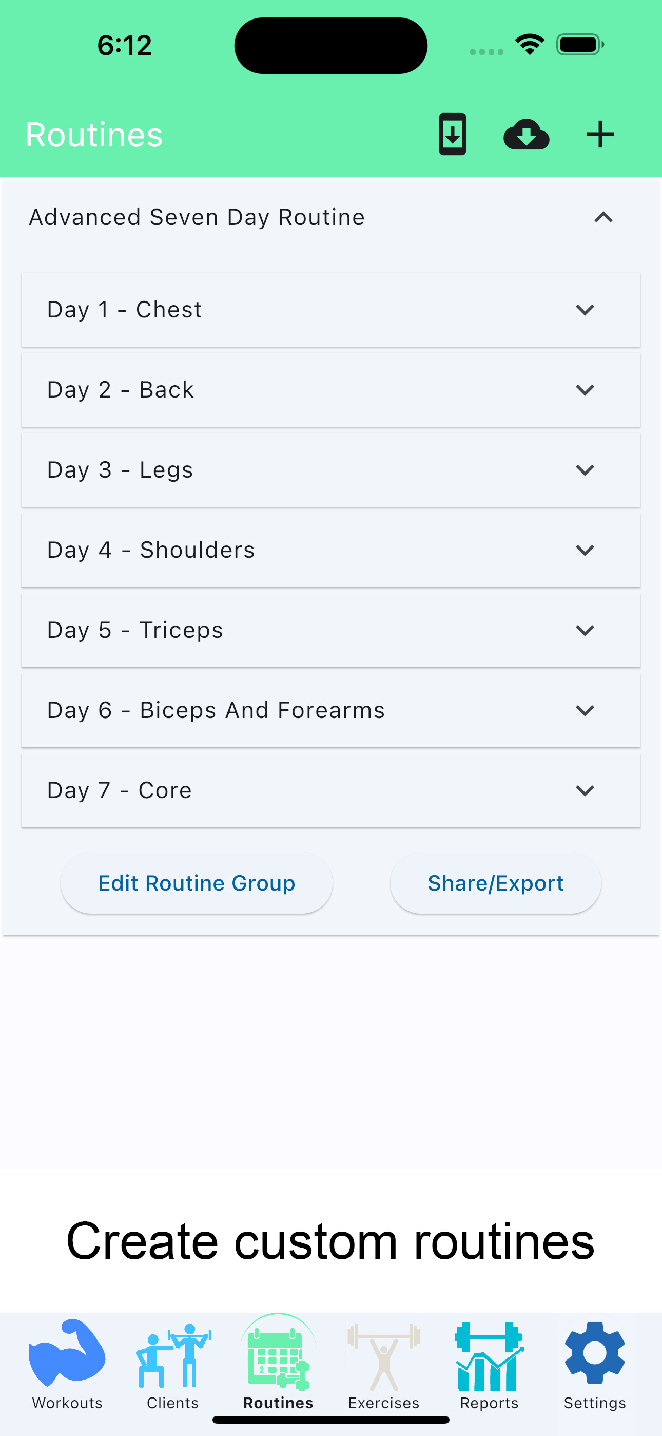 Gym Log Track Create Custom Workout Plans
