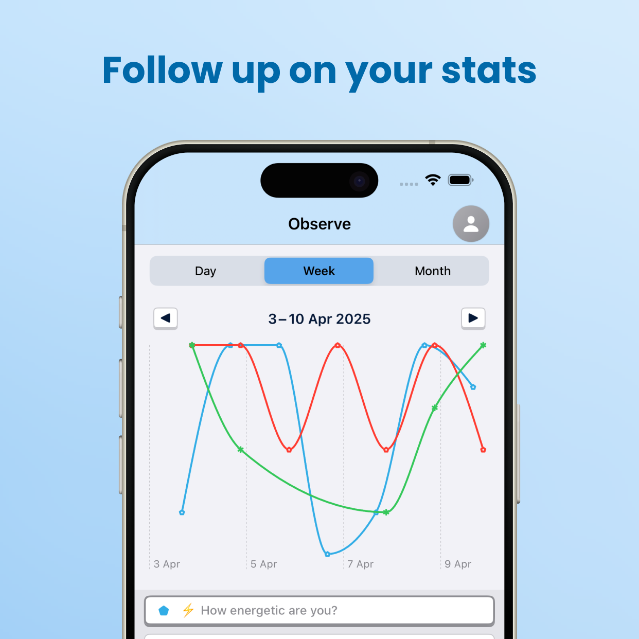 Proddigy App Follow up on your stats