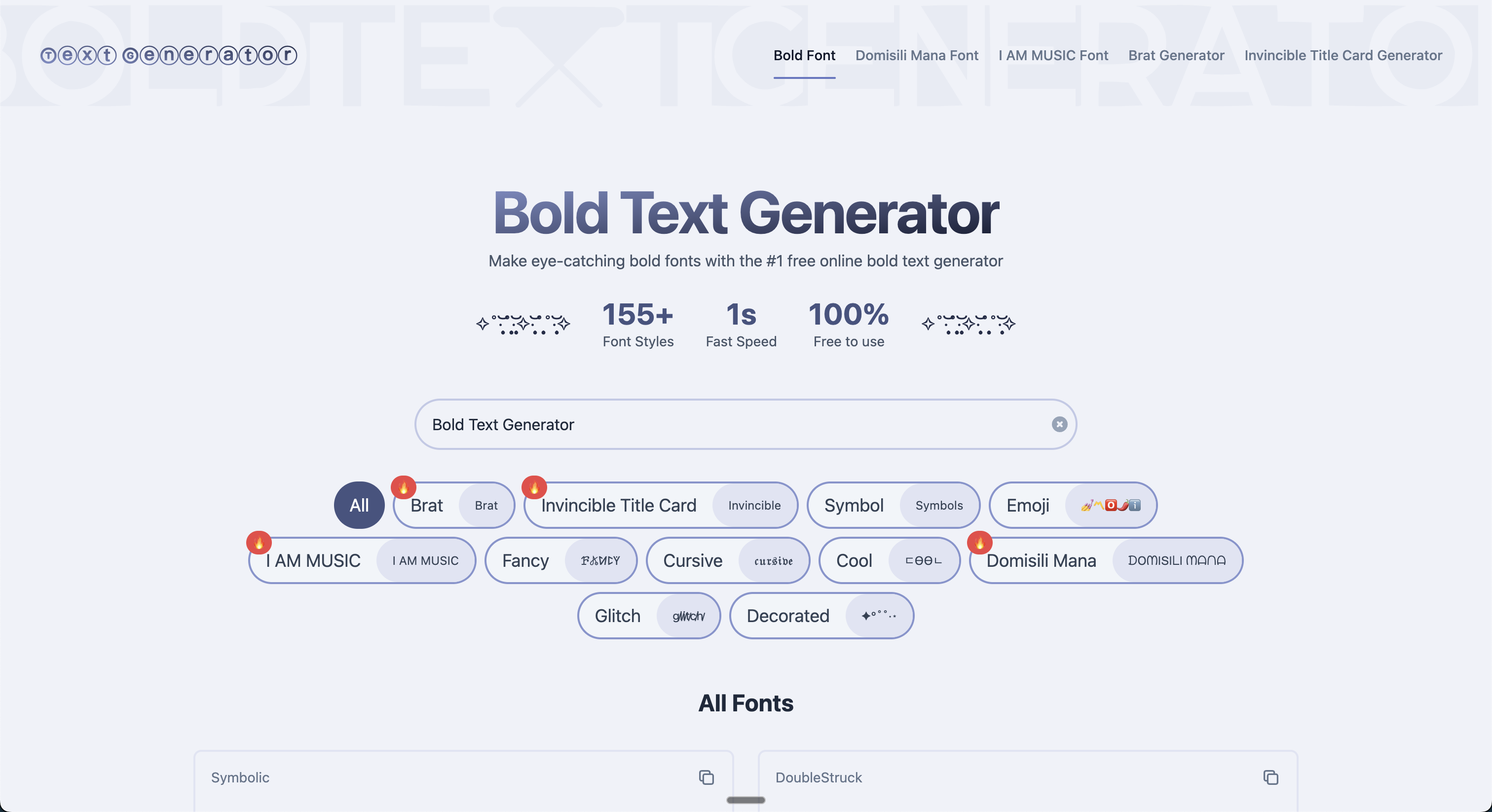 Bold Text Generator 