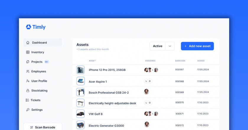 Timly Landing Page