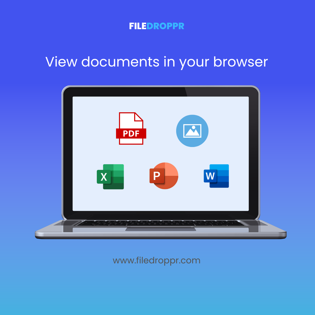 FileDroppr View documents directly from your browser