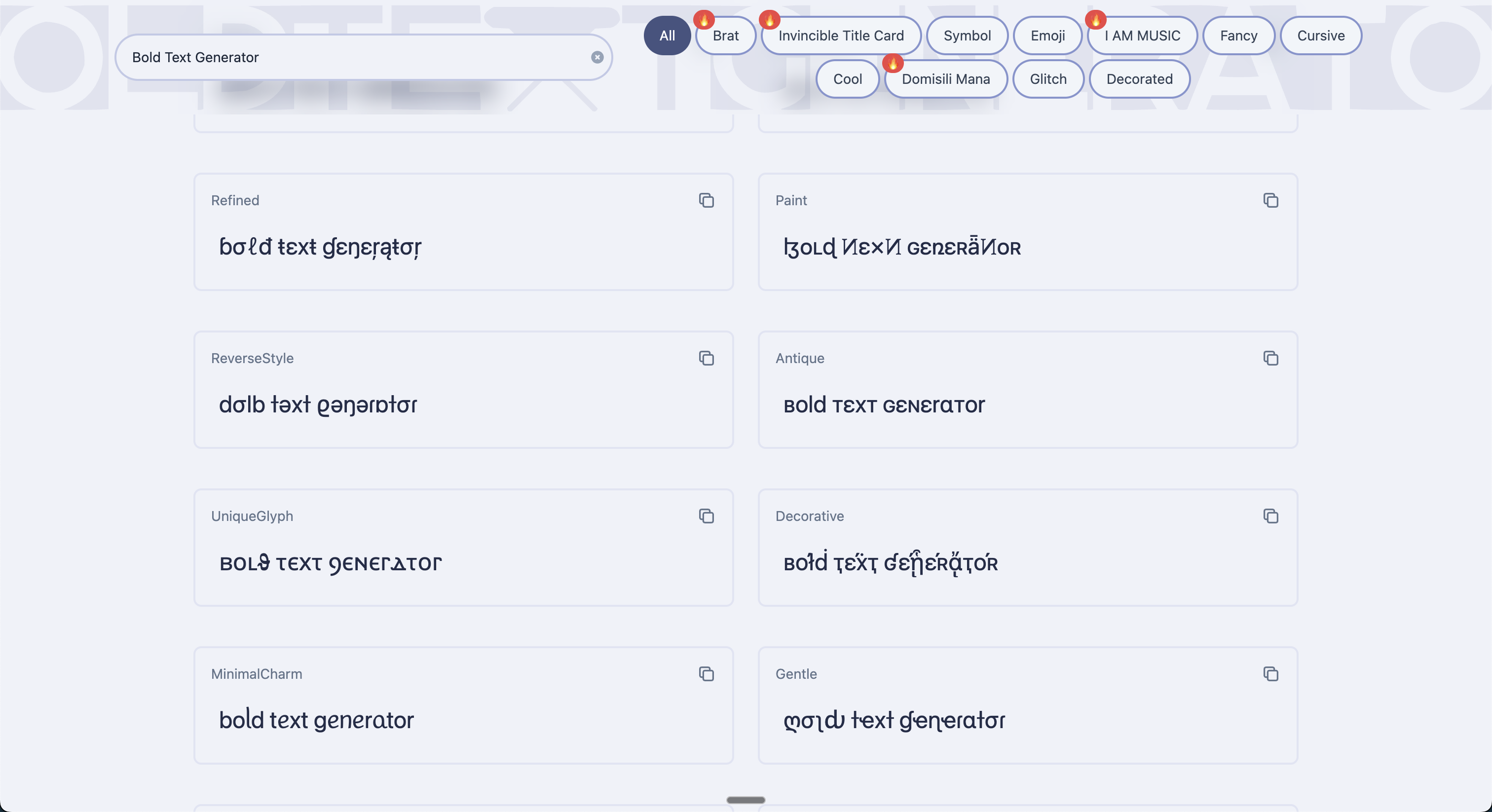 Bold Text Generator 