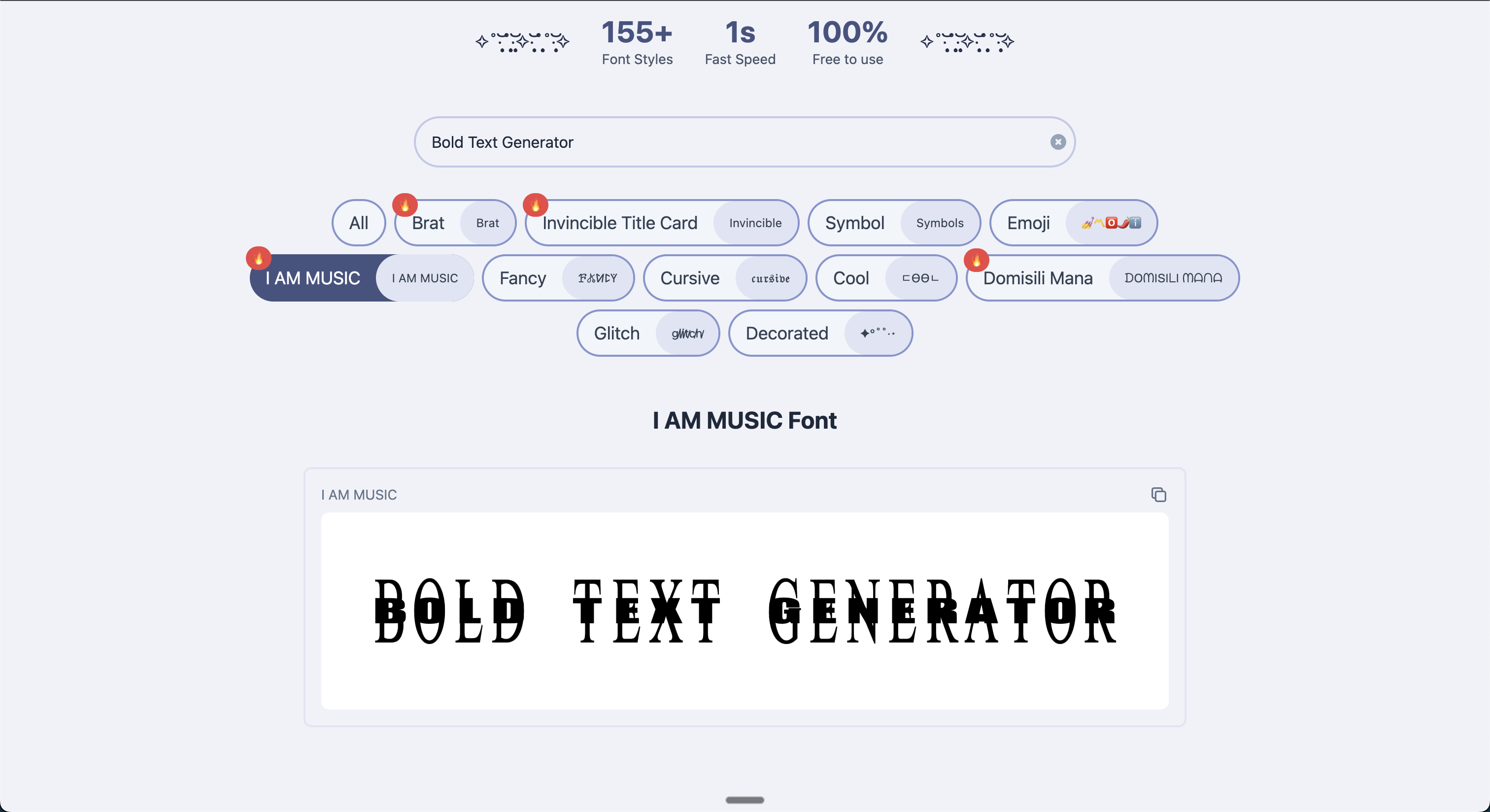 Bold Text Generator 