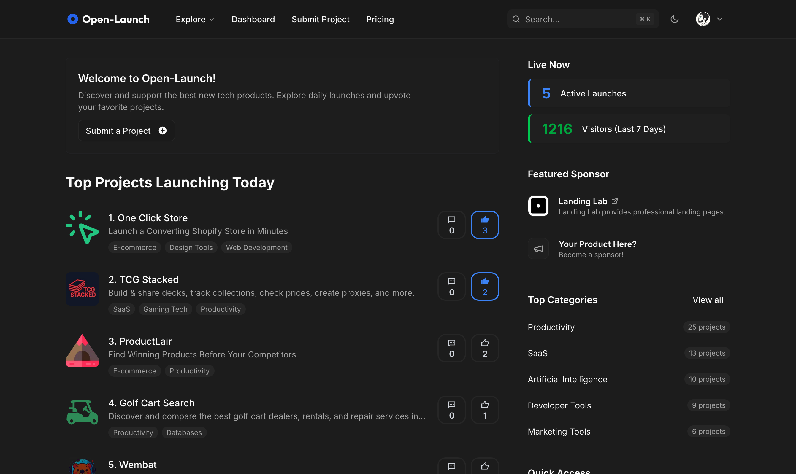 Open-Launch 