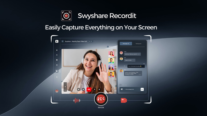 Recordit by Swyshare Landing Page