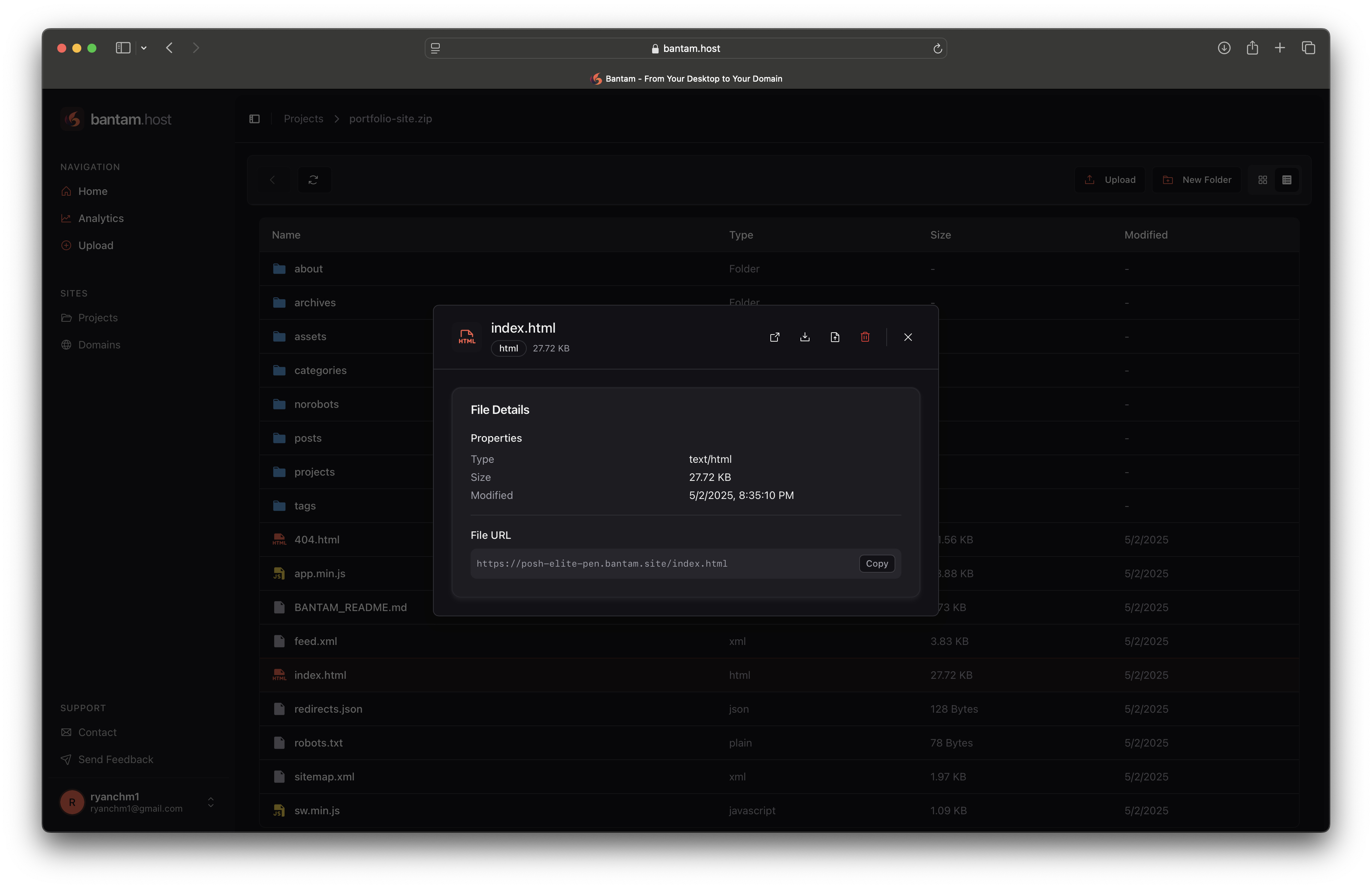 bantam.host File Preview