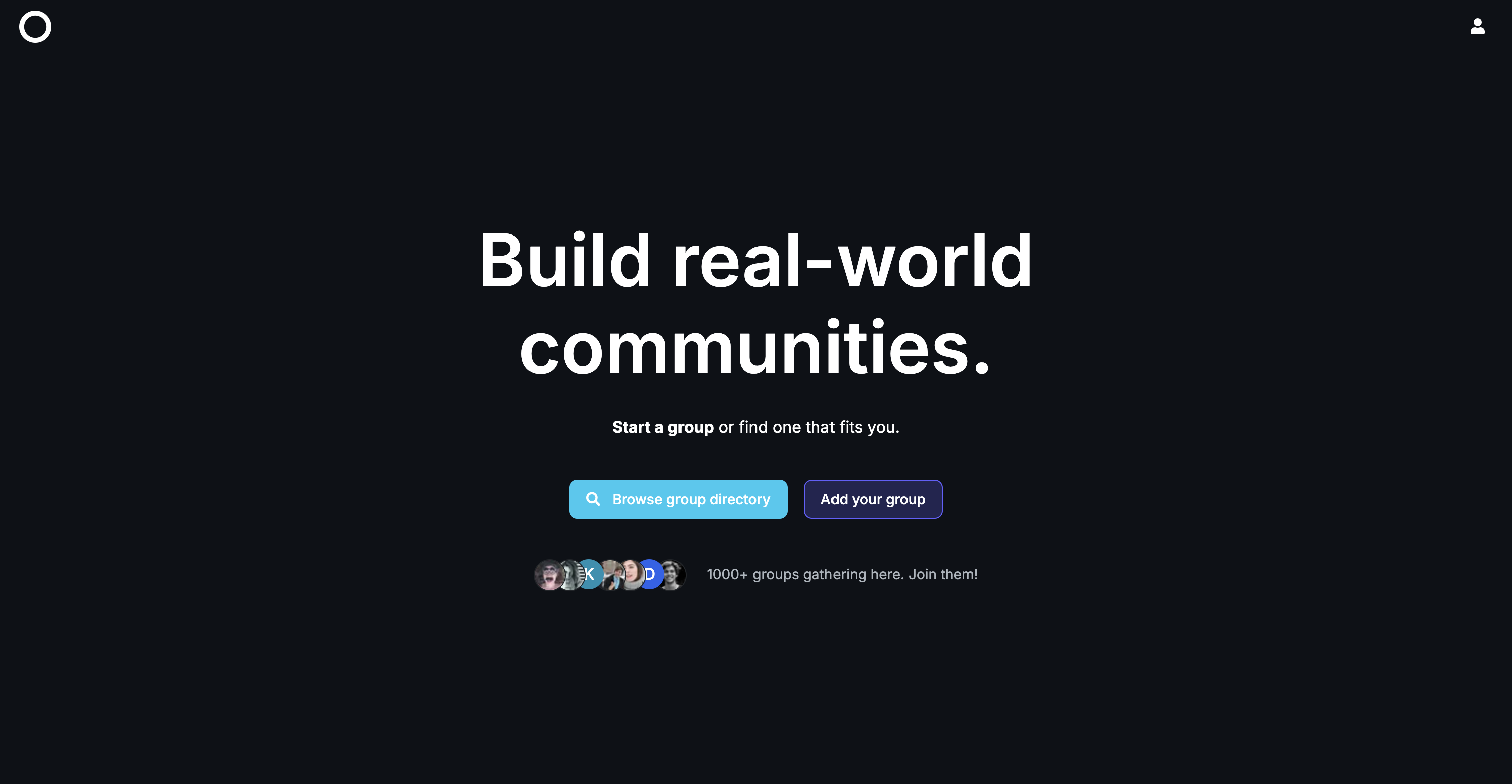 Radius.to Build communities - Meetup alternative