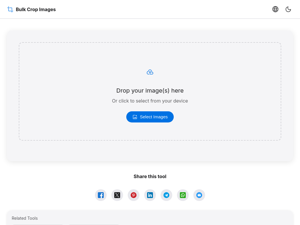 Bulk Crop Images 