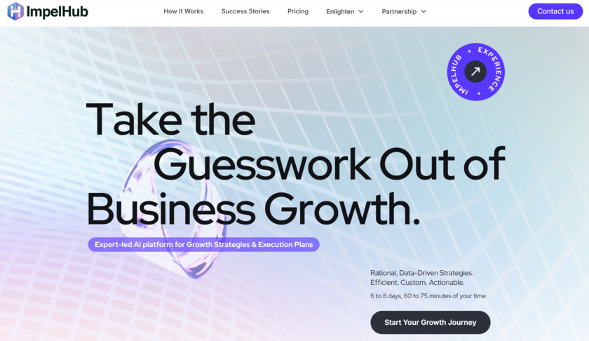 ImpelHub Landing Page