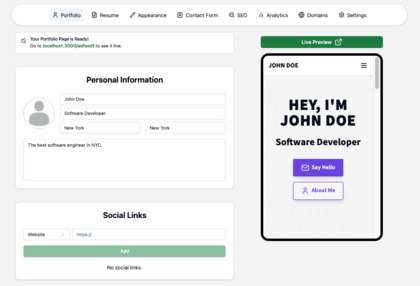 MyDevPage image
