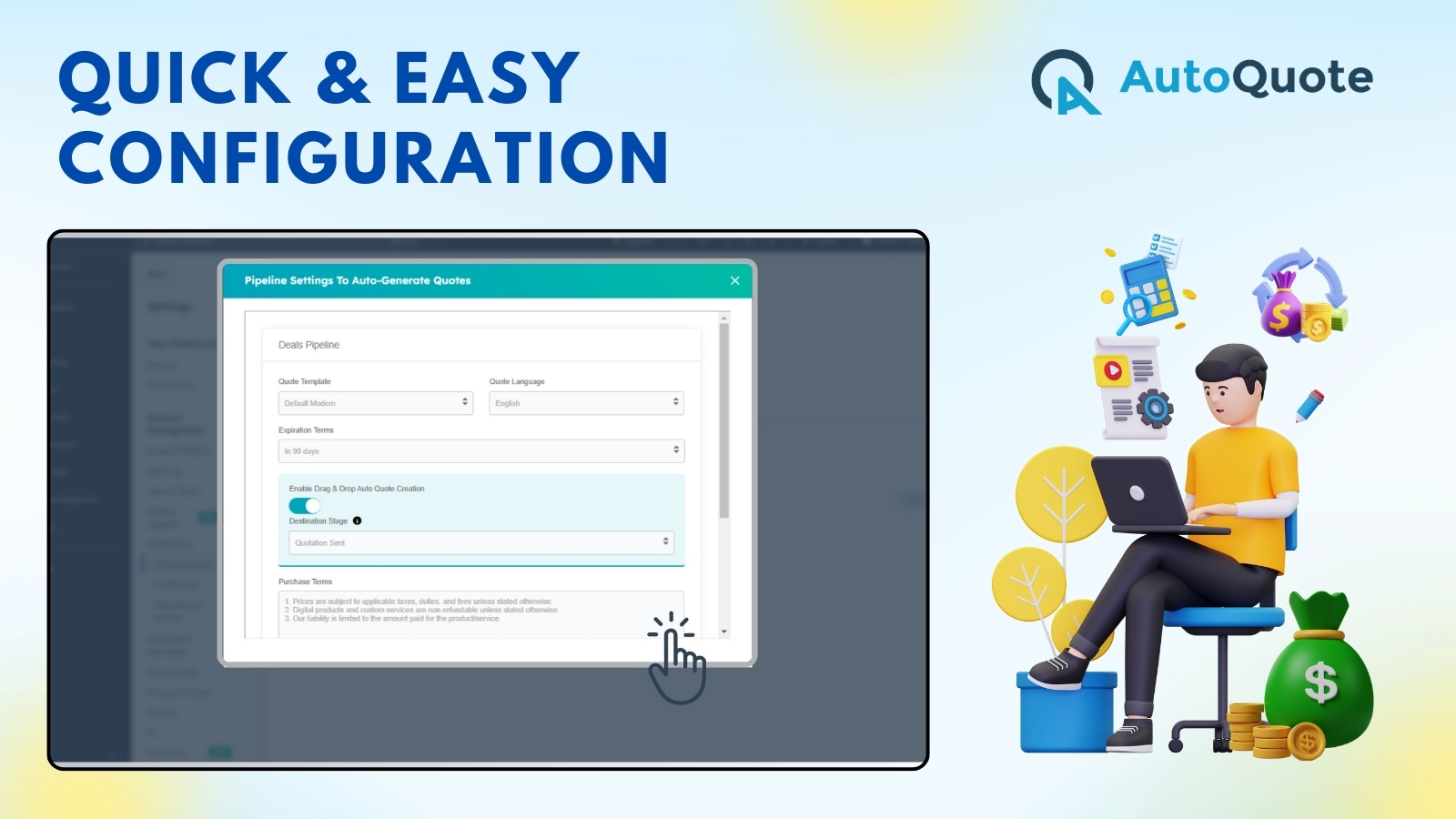 AutoQuote by Dean Infotech Quick & Easy Configuration