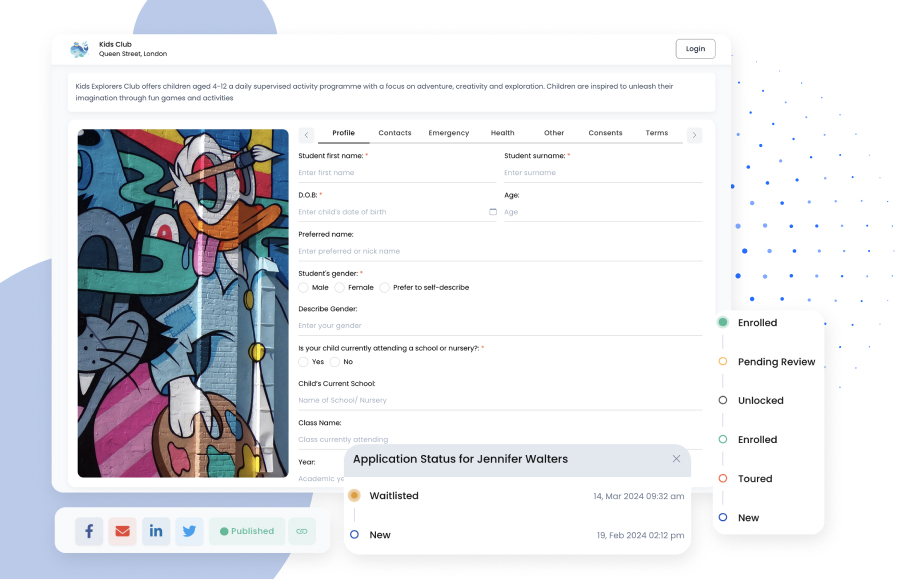 Cheqdin Customisable Online Registration Forms