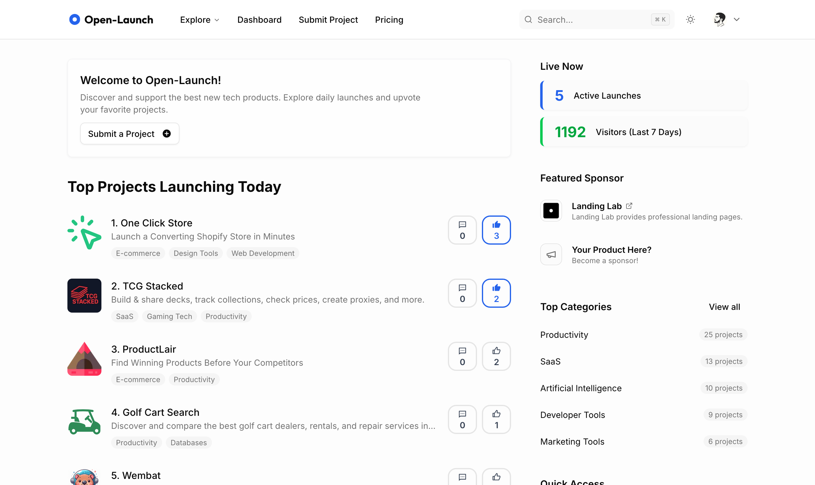 Open-Launch 