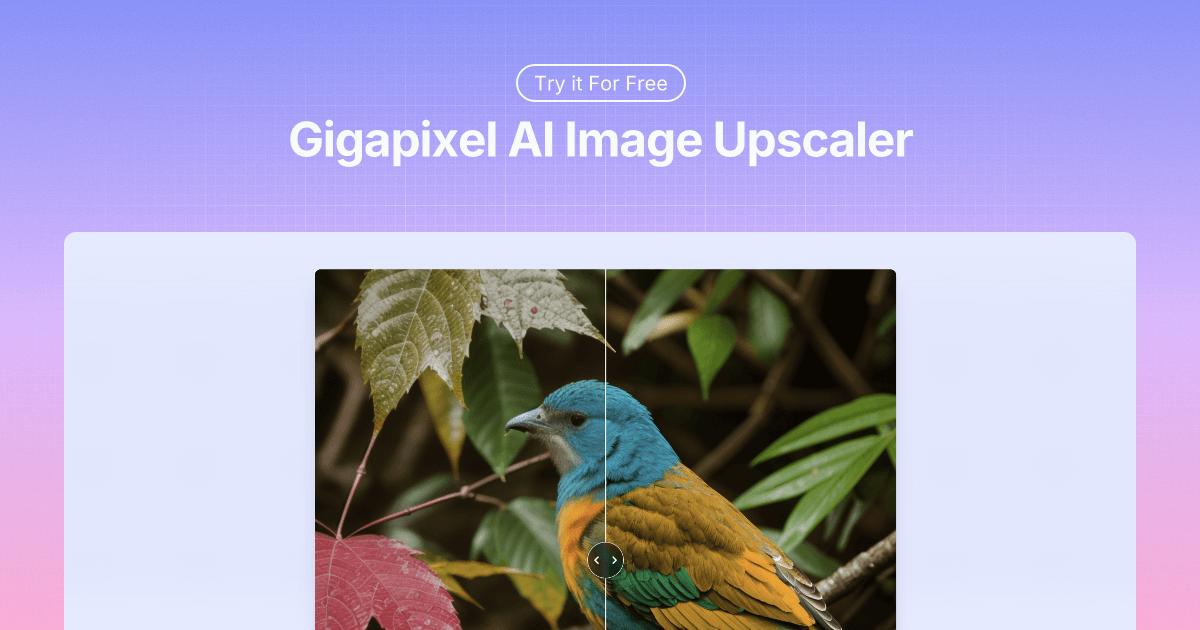 GigapixelAI.org Gigapixel AI Image Upscaler