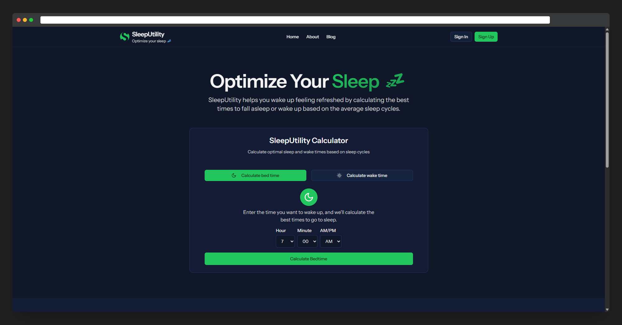SleepUtility SleepUtility - Homepage