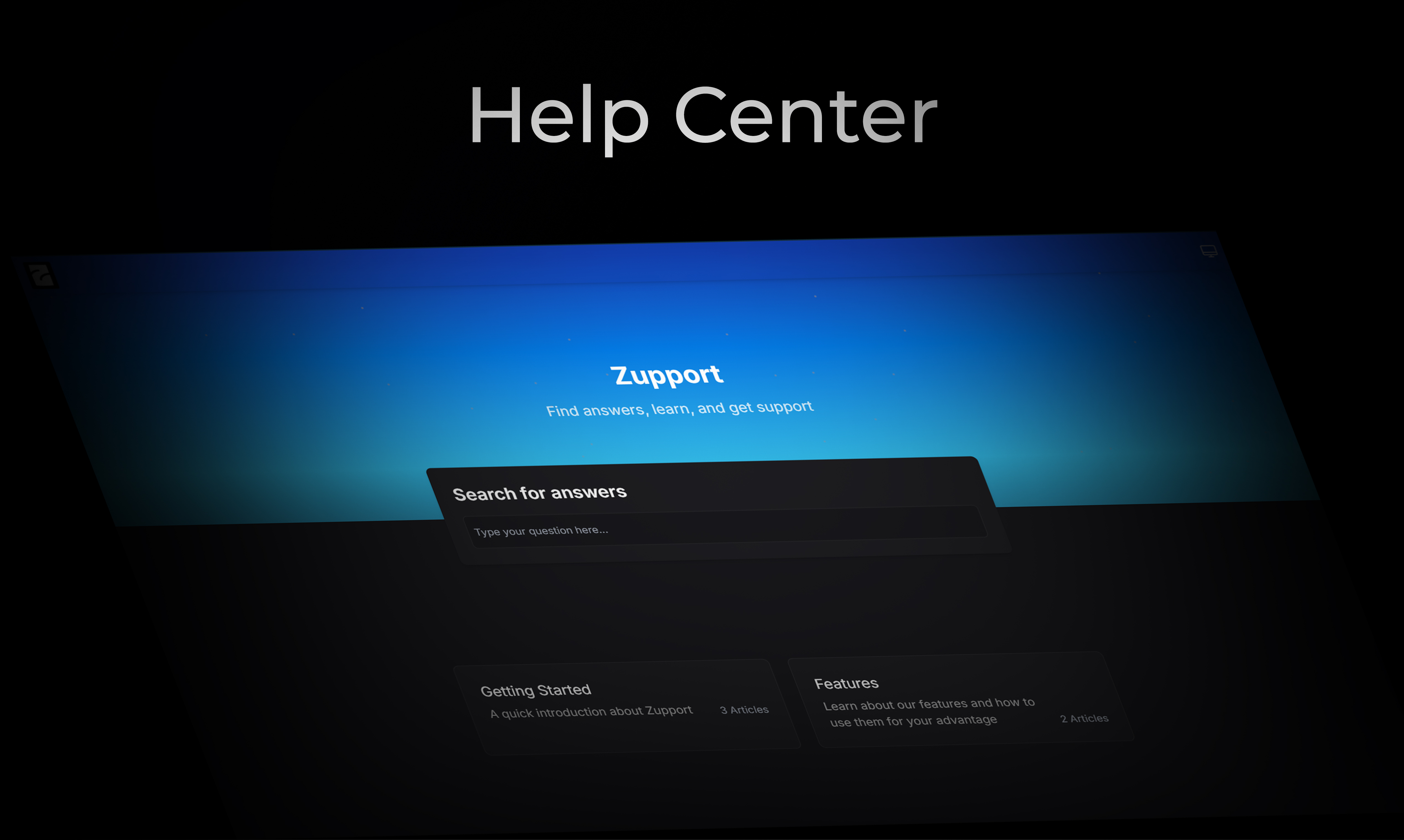 Zupport Multilingual Help Center