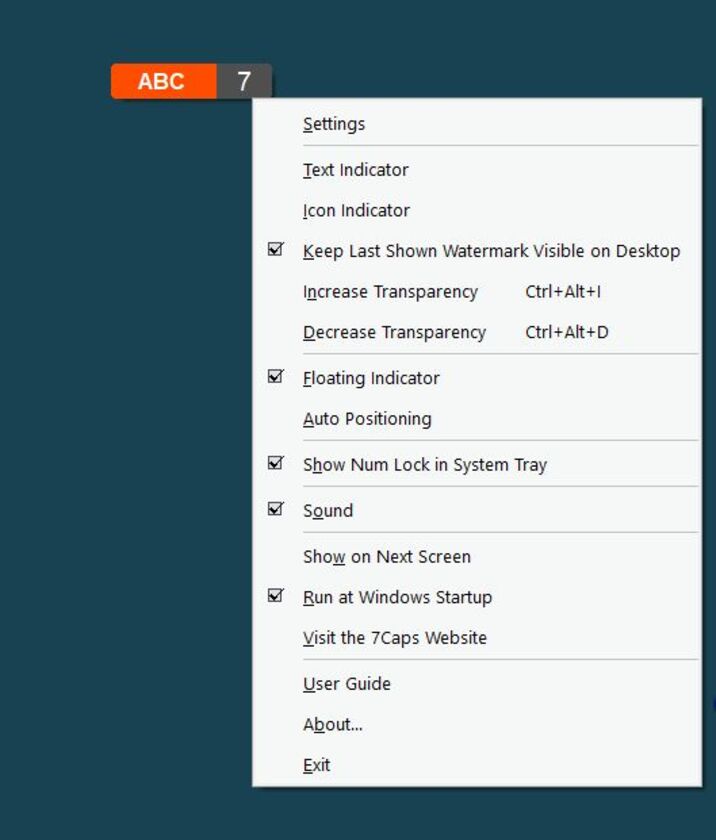 7Caps Landing Page