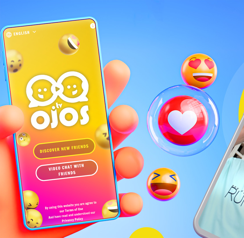 OjosTV Landing Page