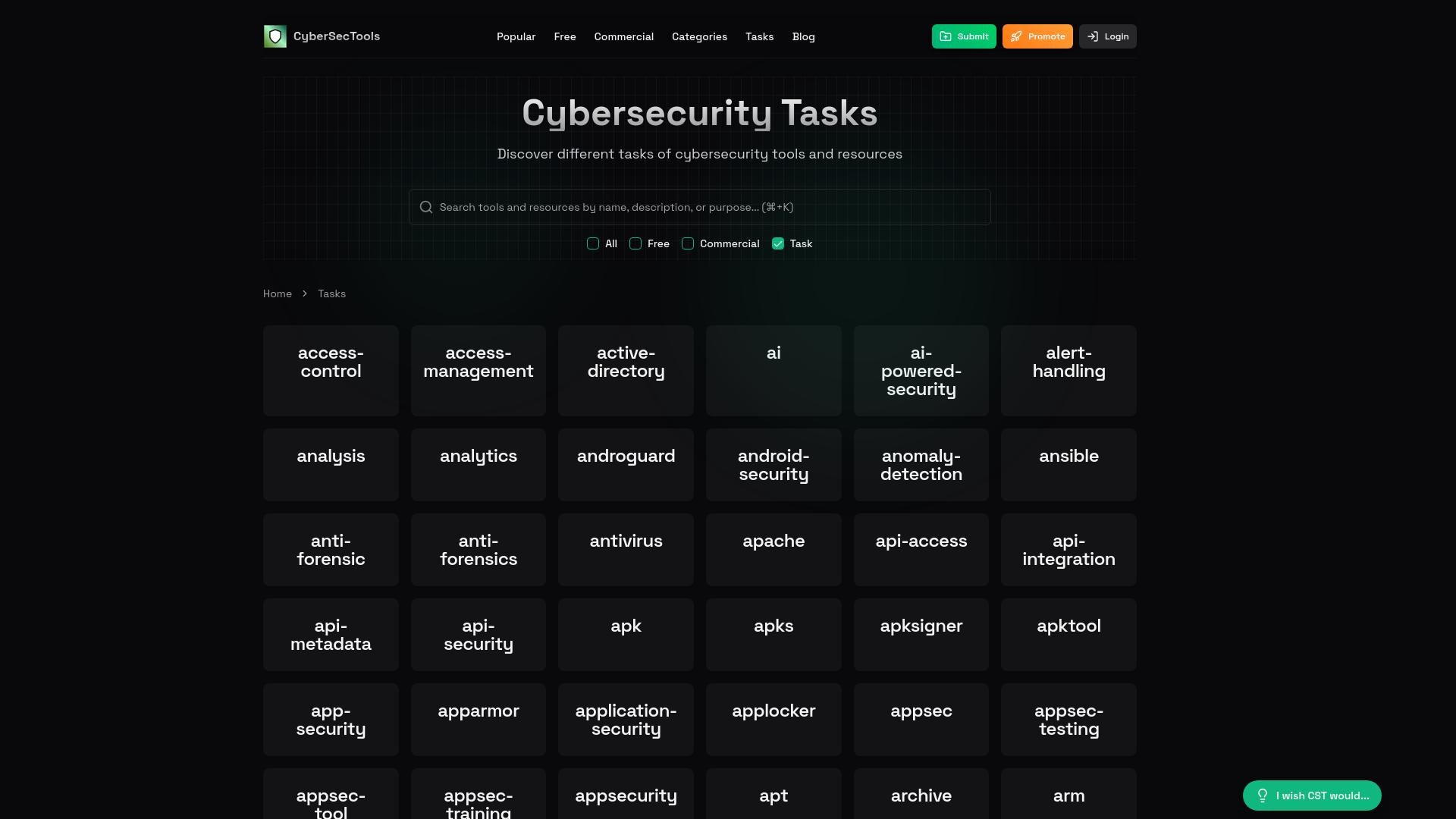 CyberSecTools Tasks