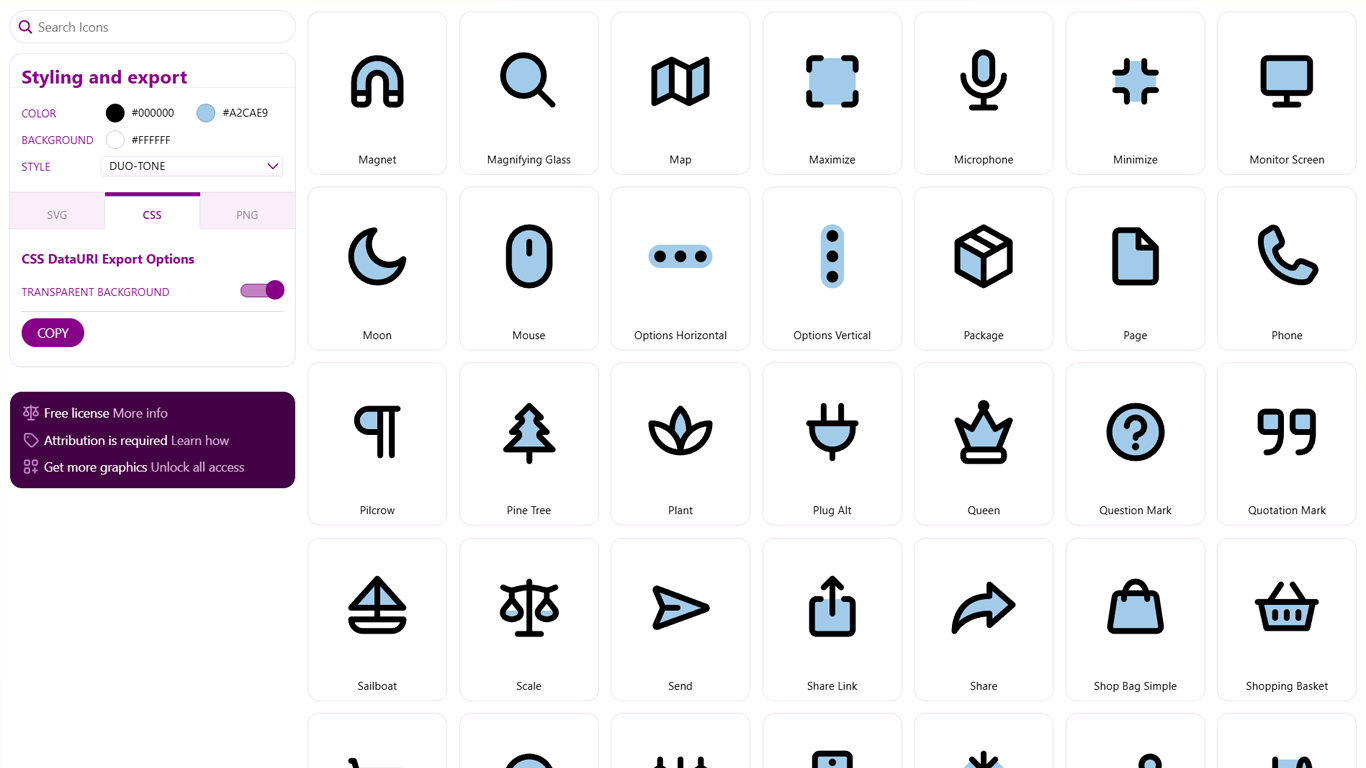 SVG Backgrounds Icons UI