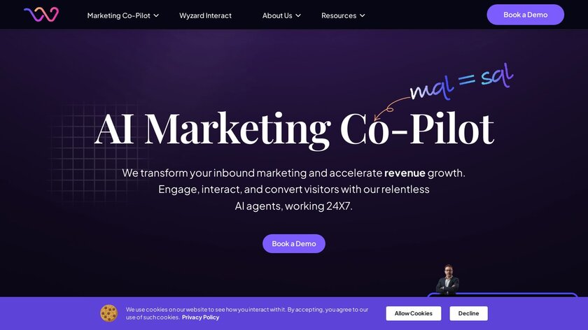 Wyzard.ai Landing Page