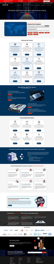 ServerMO Landing Page